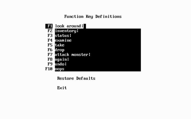 Gameplay screen of Beyond Zork: The Coconut of Quendor (3/4) Gameplay screen of Beyond Zork: The Coconut of Quendor (3/4)
