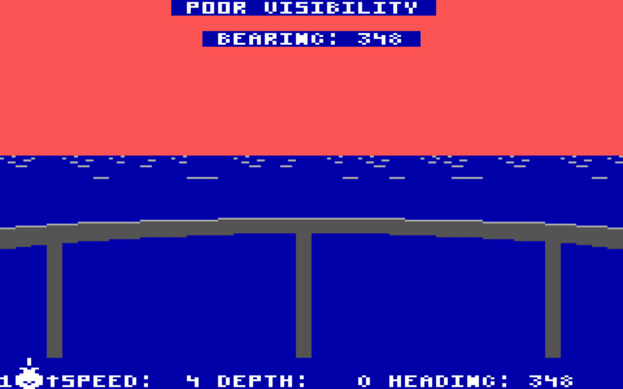 Gameplay screen of Silent Service (4/8) Gameplay screen of Silent Service (4/8)