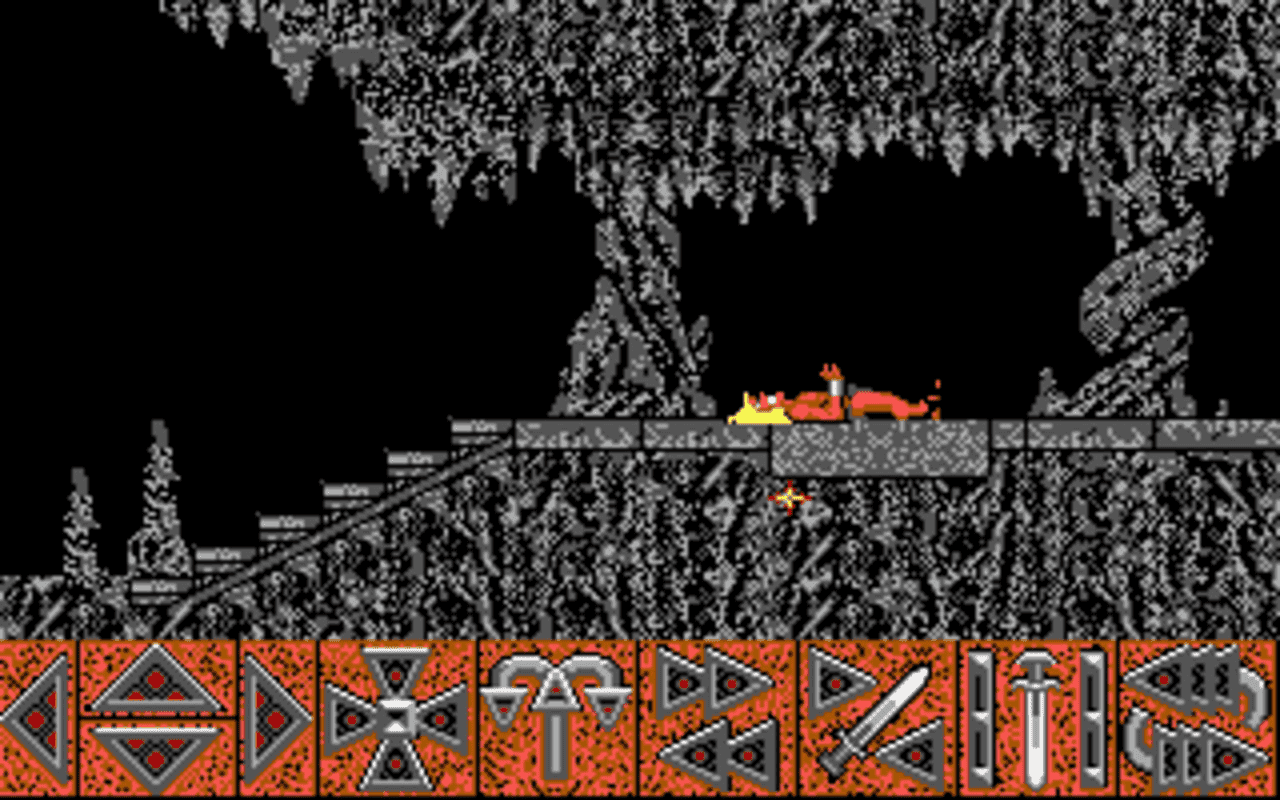 Gameplay screen of Barbarian (1/8) Gameplay screen of Barbarian (1/8)