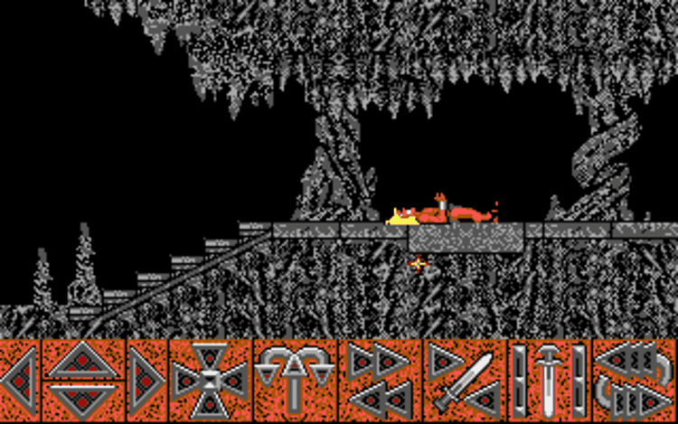 Gameplay screen of Barbarian (1/8) Gameplay screen of Barbarian (1/8)