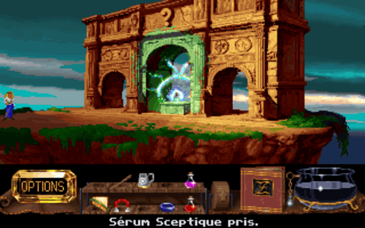 Gameplay screen of The Legend of Kyrandia: Book 2 - Hand of Fate (6/8) Gameplay screen of The Legend of Kyrandia: Book 2 - Hand of Fate (6/8)