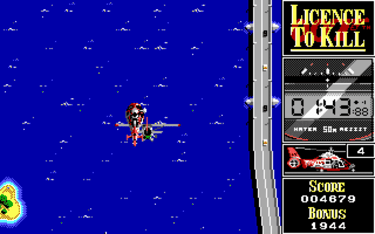 Gameplay screen of 007: Licence to Kill (8/8) Gameplay screen of 007: Licence to Kill (8/8)
