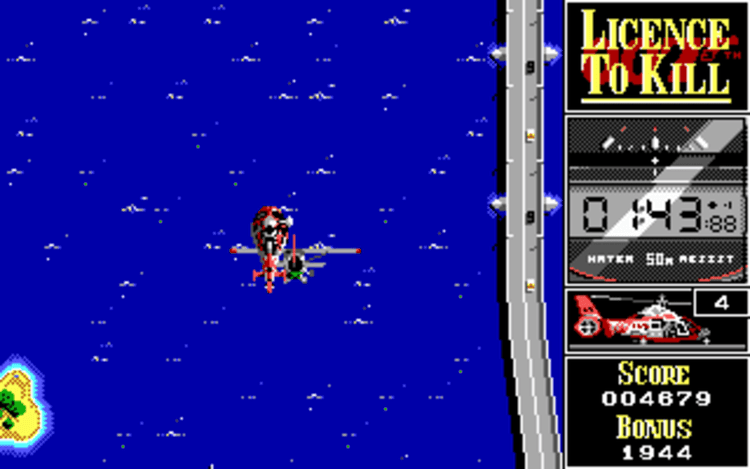 Gameplay screen of 007: Licence to Kill (8/8) Gameplay screen of 007: Licence to Kill (8/8)