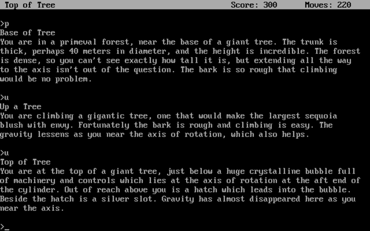 Gameplay screen of Starcross (4/4) Gameplay screen of Starcross (4/4)