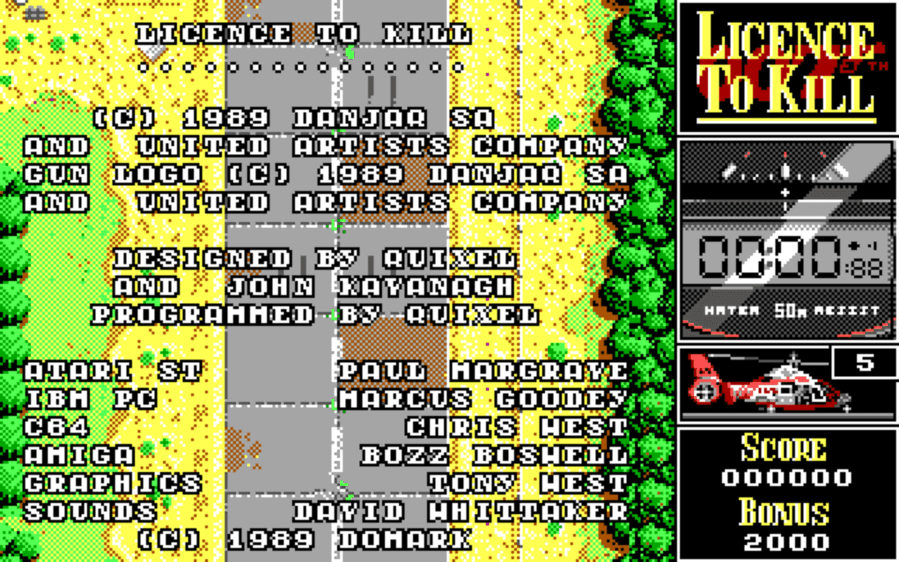 Gameplay screen of 007: Licence to Kill (3/8) Gameplay screen of 007: Licence to Kill (3/8)