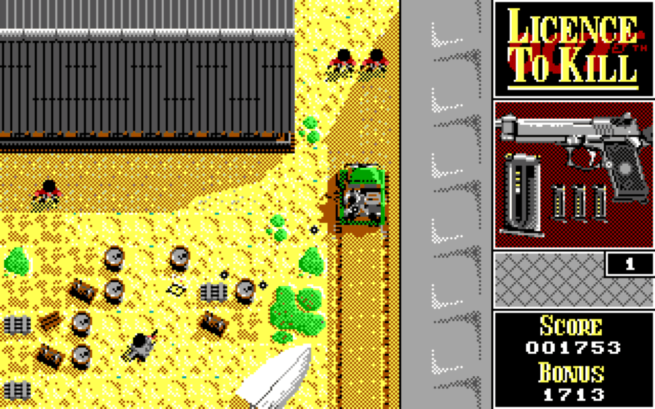 Gameplay screen of 007: Licence to Kill (2/8) Gameplay screen of 007: Licence to Kill (2/8)