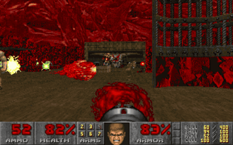 Gameplay screen of Final Doom (4/4) Gameplay screen of Final Doom (4/4)