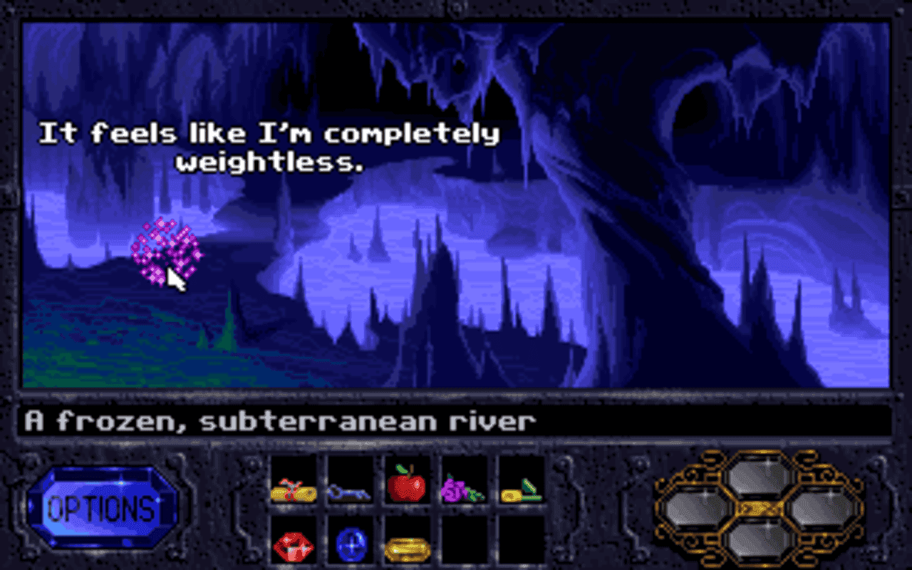 Gameplay screen of The Legend of Kyrandia: Book One (8/8) Gameplay screen of The Legend of Kyrandia: Book One (8/8)