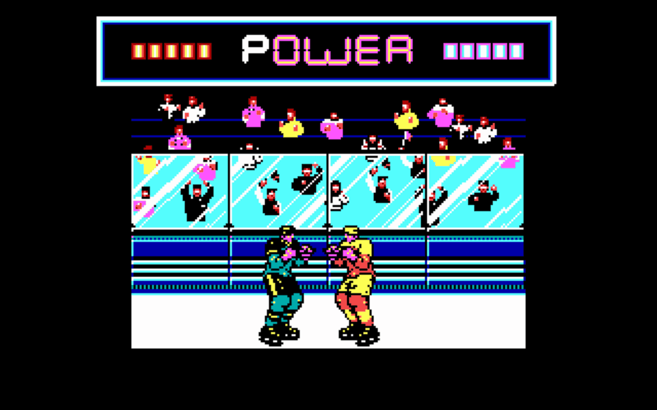 Gameplay screen of Blades of Steel (4/8) Gameplay screen of Blades of Steel (4/8)