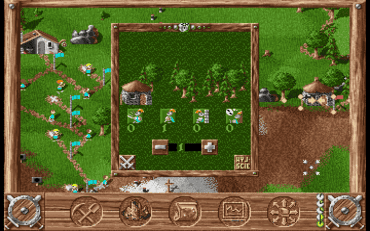 Gameplay screen of Serf City: Life is Feudal (8/8) Gameplay screen of Serf City: Life is Feudal (8/8)