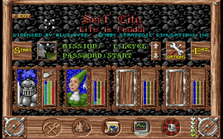Gameplay screen of Serf City: Life is Feudal (1/8) Gameplay screen of Serf City: Life is Feudal (1/8)