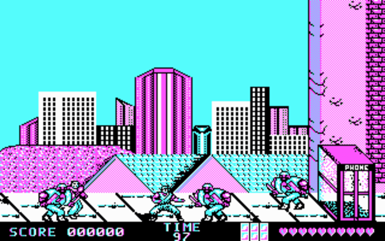 Gameplay screen of Ninja Gaiden (3/4) Gameplay screen of Ninja Gaiden (3/4)