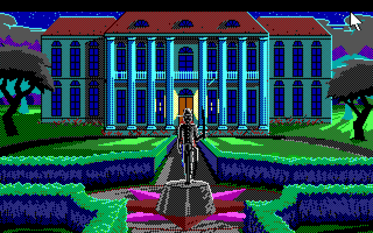 Gameplay screen of The Colonel's Bequest (2/8) Gameplay screen of The Colonel's Bequest (2/8)