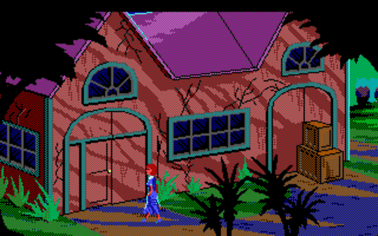 Gameplay screen of The Colonel's Bequest (8/8) Gameplay screen of The Colonel's Bequest (8/8)
