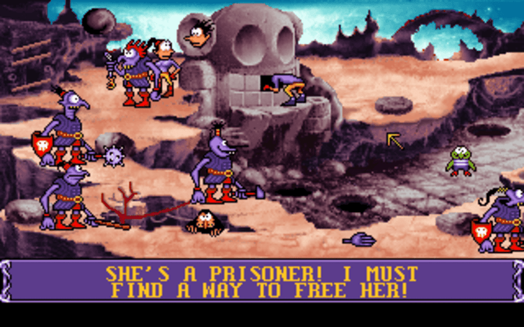 Gameplay screen of Goblins Quest 3 (1/8) Gameplay screen of Goblins Quest 3 (1/8)