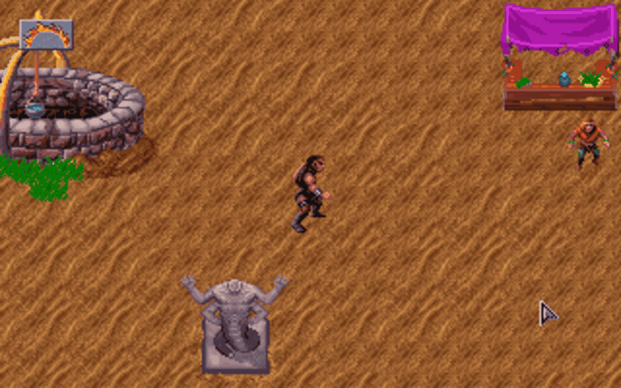 Gameplay screen of Dark Sun: Shattered Lands (8/8) Gameplay screen of Dark Sun: Shattered Lands (8/8)