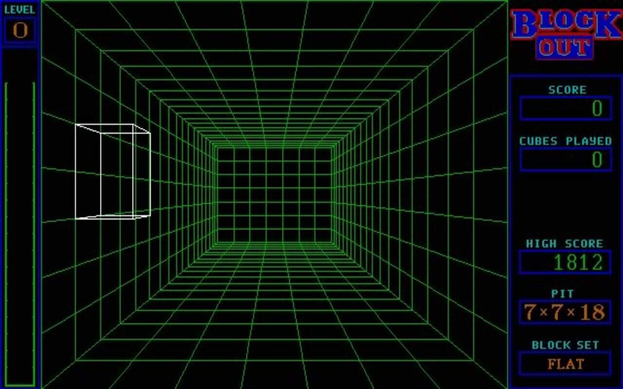 Gameplay screen of Blockout (6/8) Gameplay screen of Blockout (6/8)