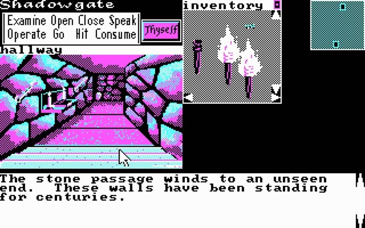 Gameplay screen of Shadowgate (4/4) Gameplay screen of Shadowgate (4/4)