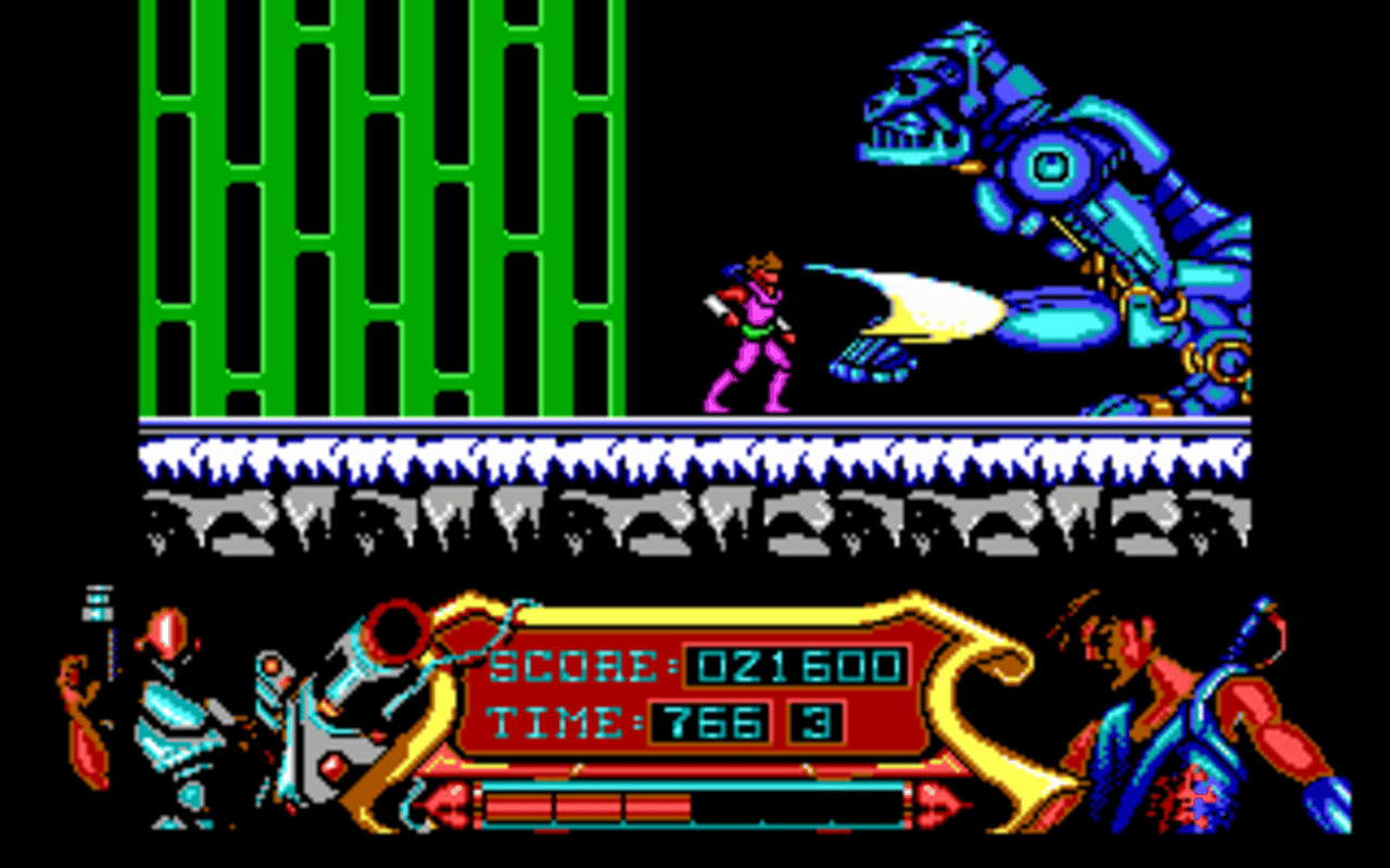 Gameplay screen of Strider (3/8) Gameplay screen of Strider (3/8)