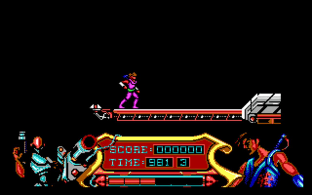 Gameplay screen of Strider (1/8) Gameplay screen of Strider (1/8)