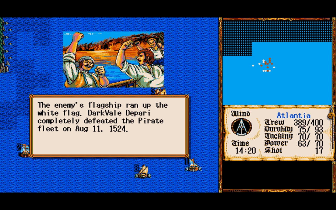 Gameplay screen of New Horizons (7/8) Gameplay screen of New Horizons (7/8)