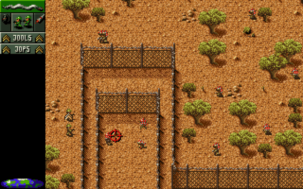 Gameplay screen of Cannon Fodder 2 (1/8) Gameplay screen of Cannon Fodder 2 (1/8)