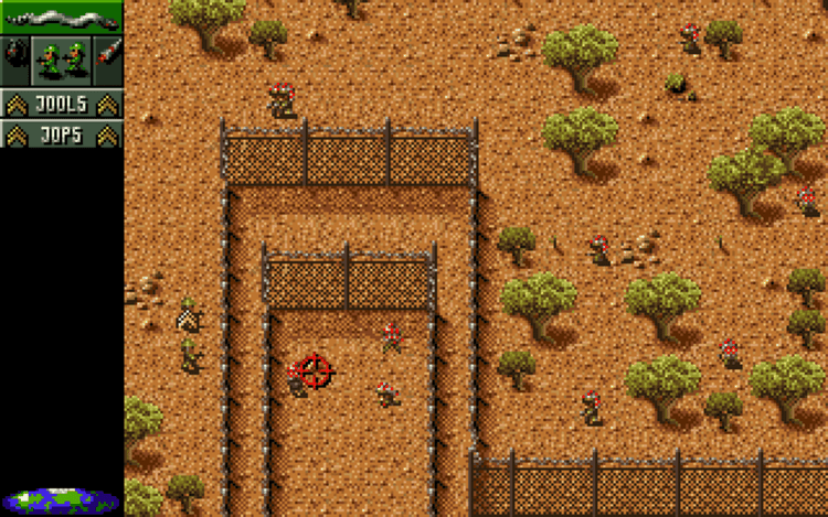 Gameplay screen of Cannon Fodder 2 (1/8) Gameplay screen of Cannon Fodder 2 (1/8)