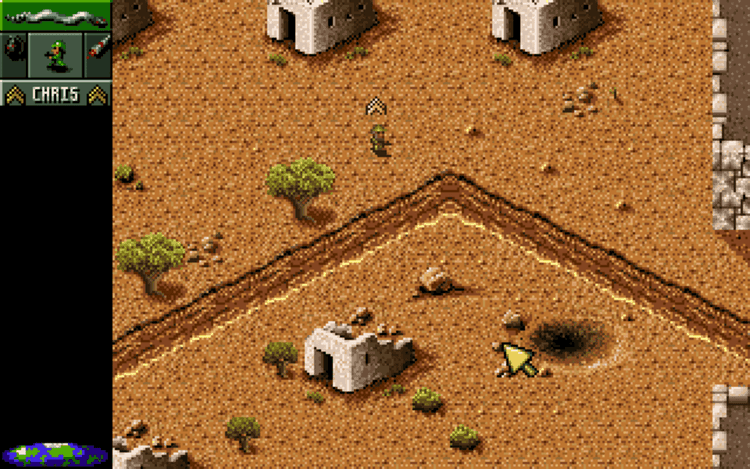Gameplay screen of Cannon Fodder 2 (8/8) Gameplay screen of Cannon Fodder 2 (8/8)