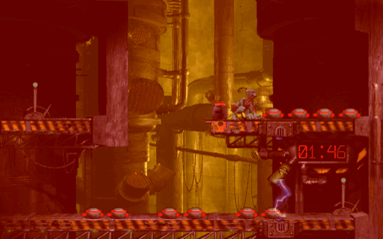 Gameplay screen of Oddworld: Abe's Oddysee (6/8) Gameplay screen of Oddworld: Abe's Oddysee (6/8)