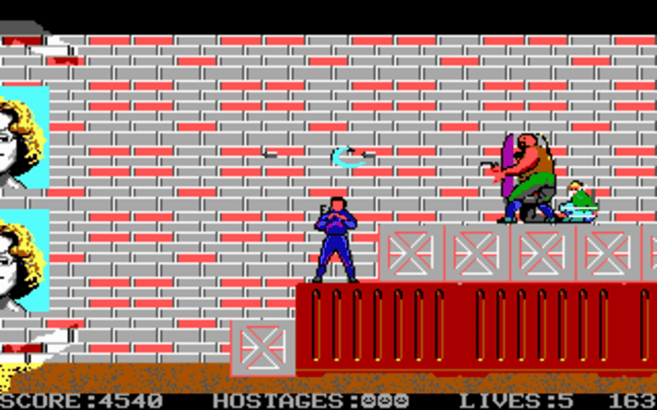 Gameplay screen of Shinobi (3/8) Gameplay screen of Shinobi (3/8)