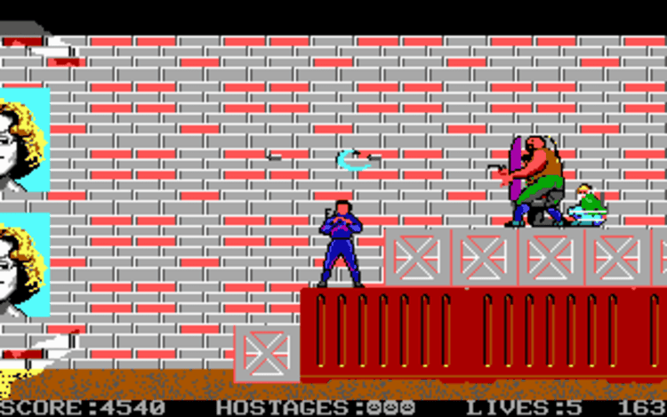 Gameplay screen of Shinobi (3/8) Gameplay screen of Shinobi (3/8)