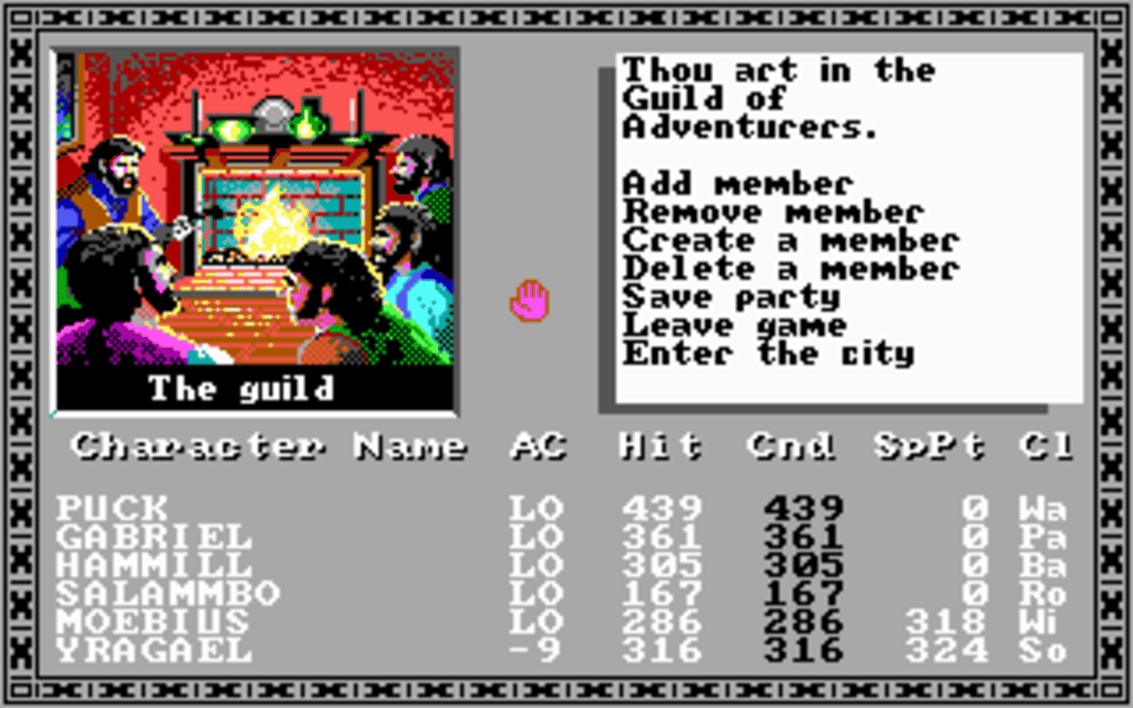 Gameplay screen of The Bard's Tale: Tales of the Unknown (1/8) Gameplay screen of The Bard's Tale: Tales of the Unknown (1/8)