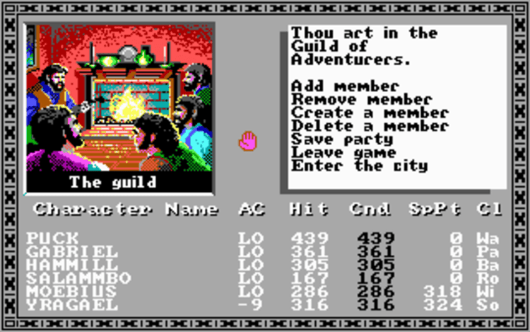 Gameplay screen of The Bard's Tale: Tales of the Unknown (1/8) Gameplay screen of The Bard's Tale: Tales of the Unknown (1/8)
