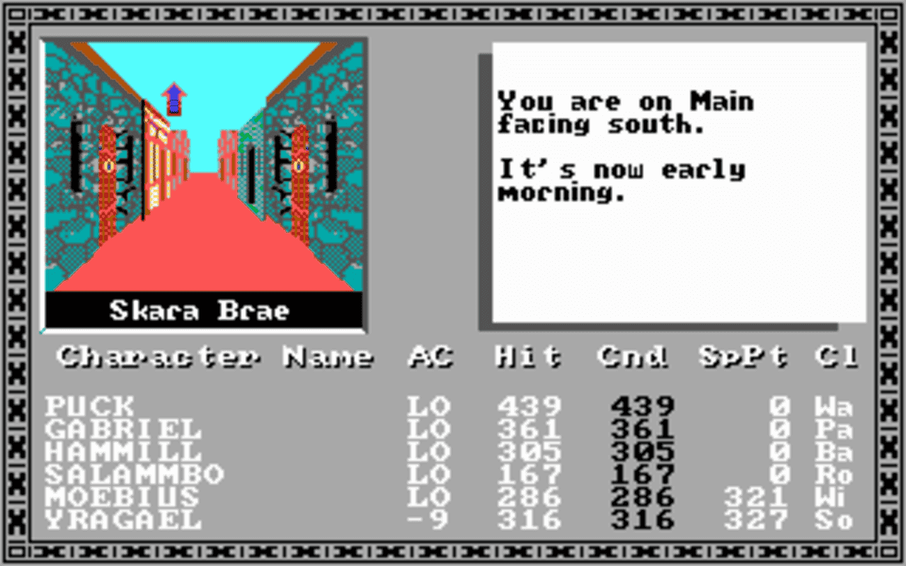 Gameplay screen of The Bard's Tale: Tales of the Unknown (4/8) Gameplay screen of The Bard's Tale: Tales of the Unknown (4/8)