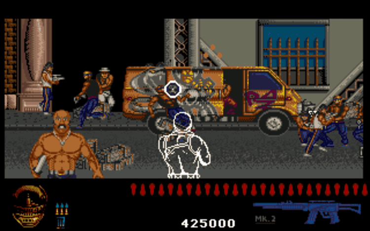 Gameplay screen of Predator 2 (2/8) Gameplay screen of Predator 2 (2/8)