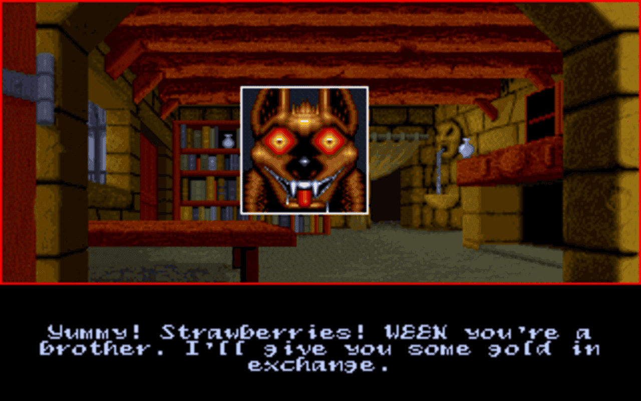 Gameplay screen of The Prophecy (4/8) Gameplay screen of The Prophecy (4/8)