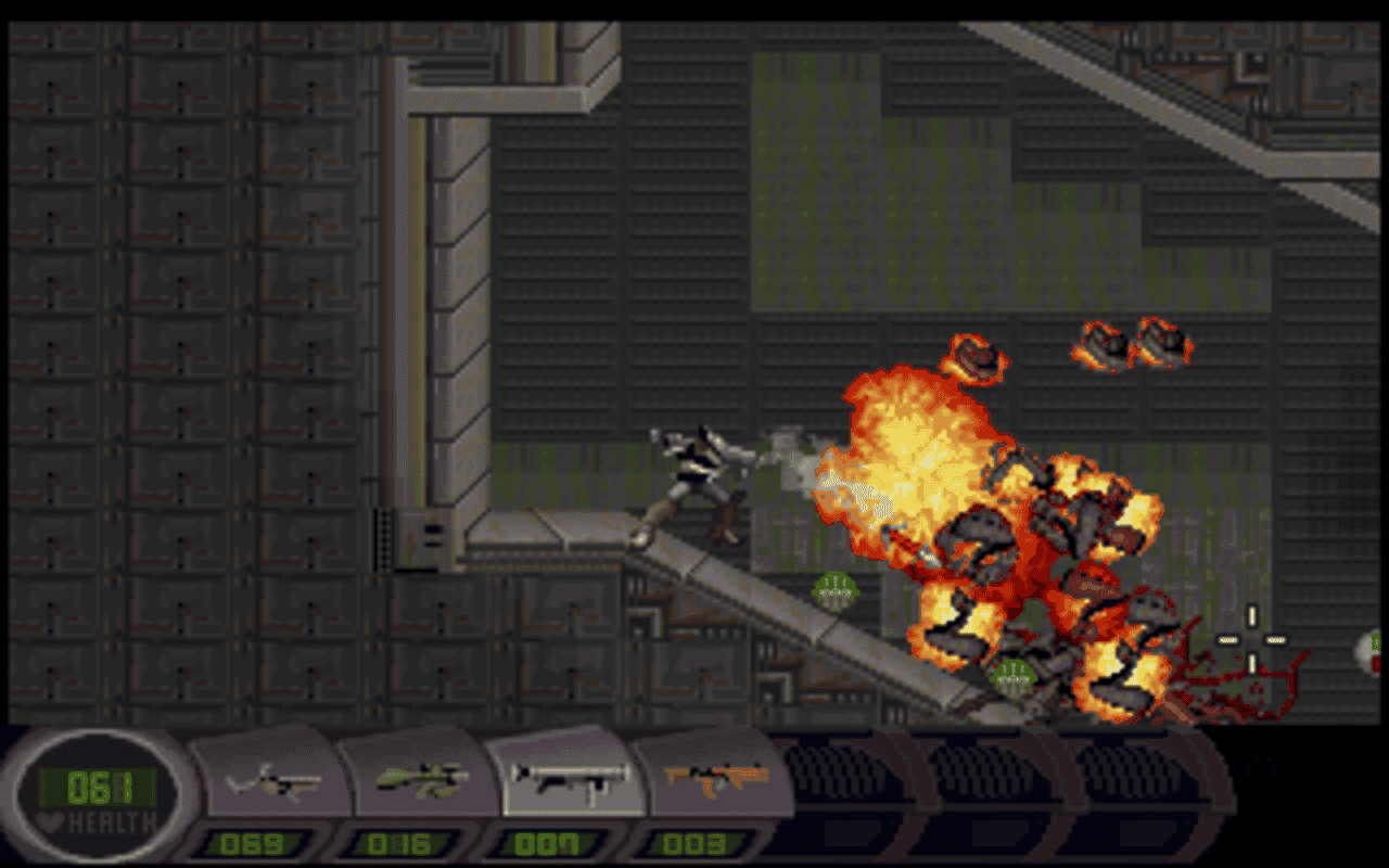 Gameplay screen of Abuse (3/8) Gameplay screen of Abuse (3/8)