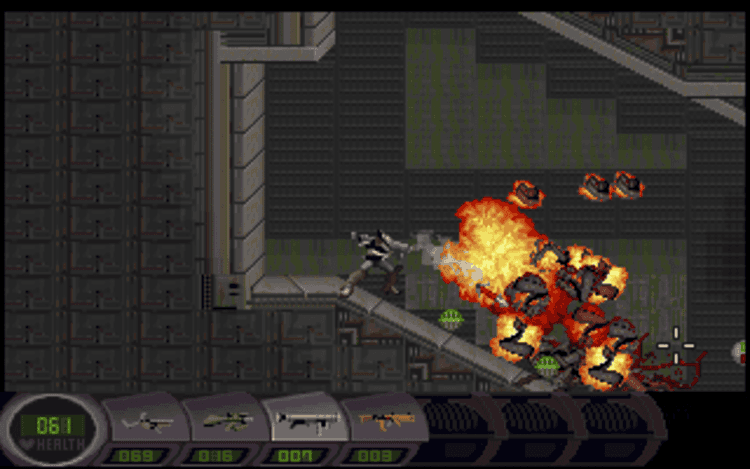 Gameplay screen of Abuse (3/8) Gameplay screen of Abuse (3/8)