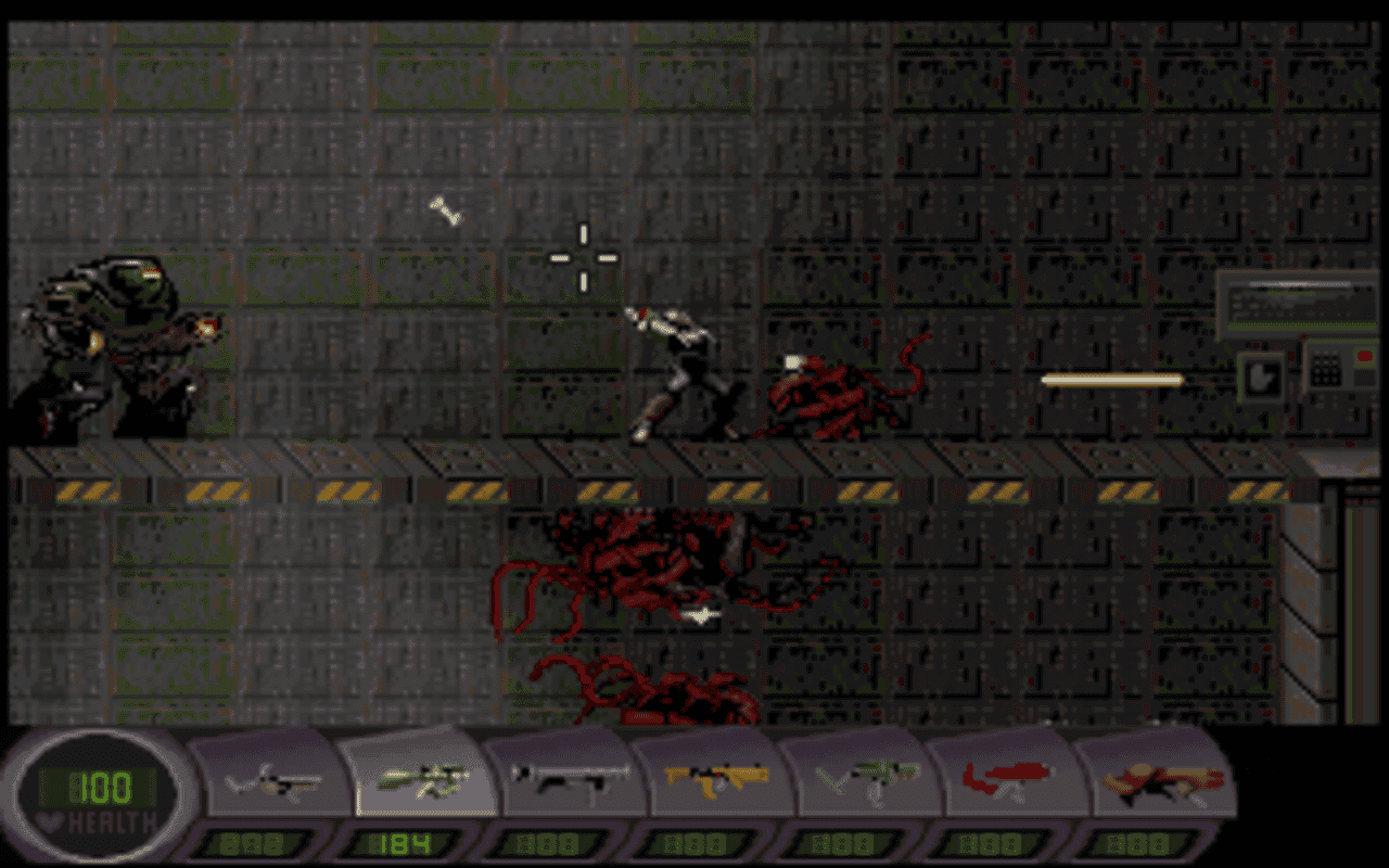 Gameplay screen of Abuse (6/8) Gameplay screen of Abuse (6/8)