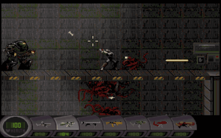 Gameplay screen of Abuse (6/8) Gameplay screen of Abuse (6/8)