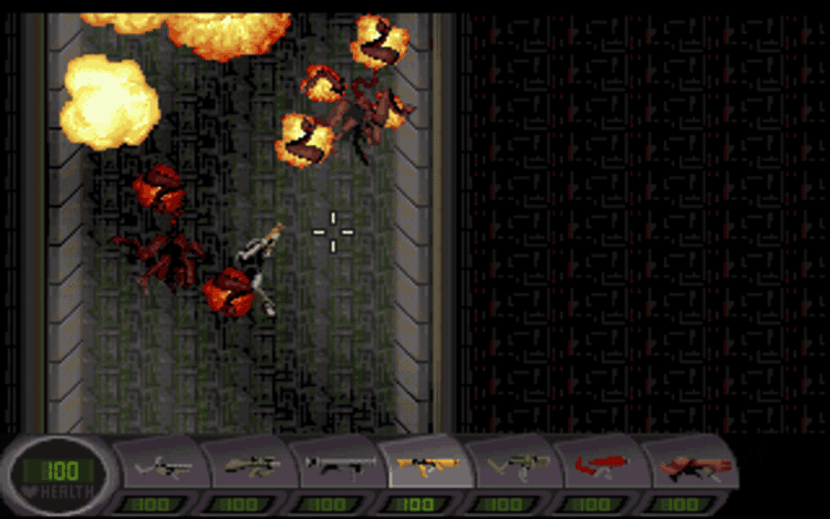 Gameplay screen of Abuse (8/8) Gameplay screen of Abuse (8/8)