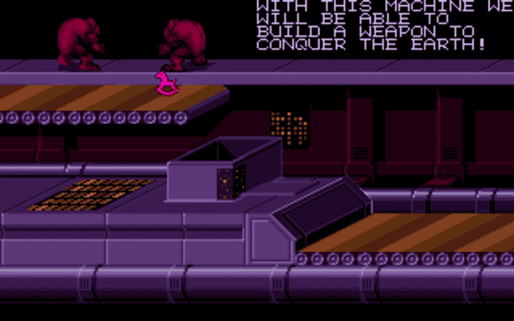 Gameplay screen of The Simpsons: Bart vs. the Space Mutants (1/8) Gameplay screen of The Simpsons: Bart vs. the Space Mutants (1/8)