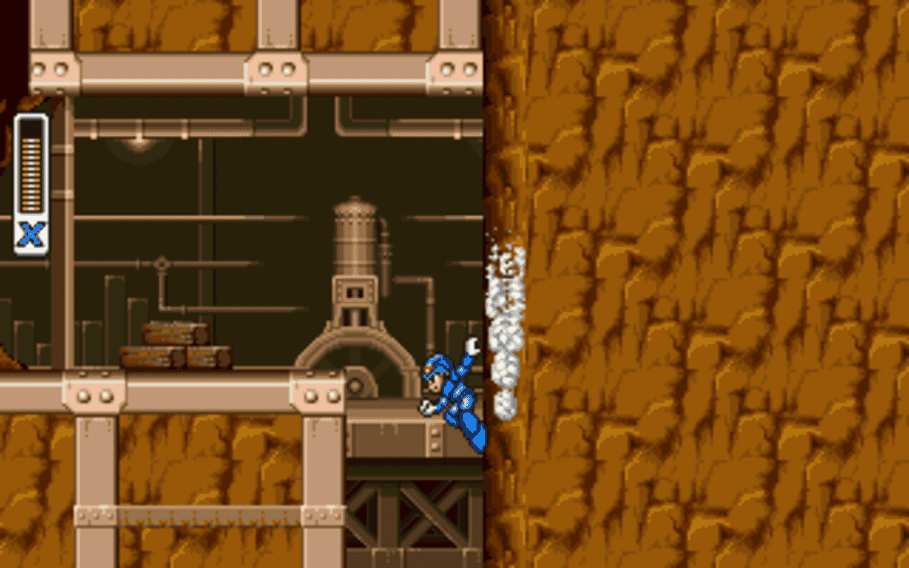 Gameplay screen of Mega Man X (8/8) Gameplay screen of Mega Man X (8/8)
