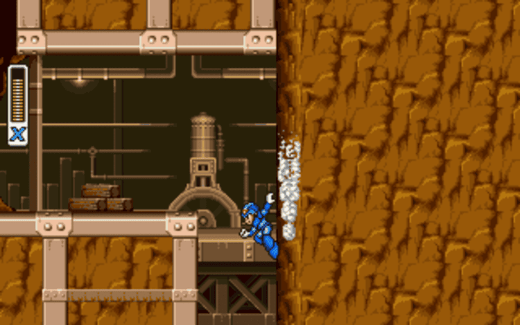 Gameplay screen of Mega Man X (8/8) Gameplay screen of Mega Man X (8/8)