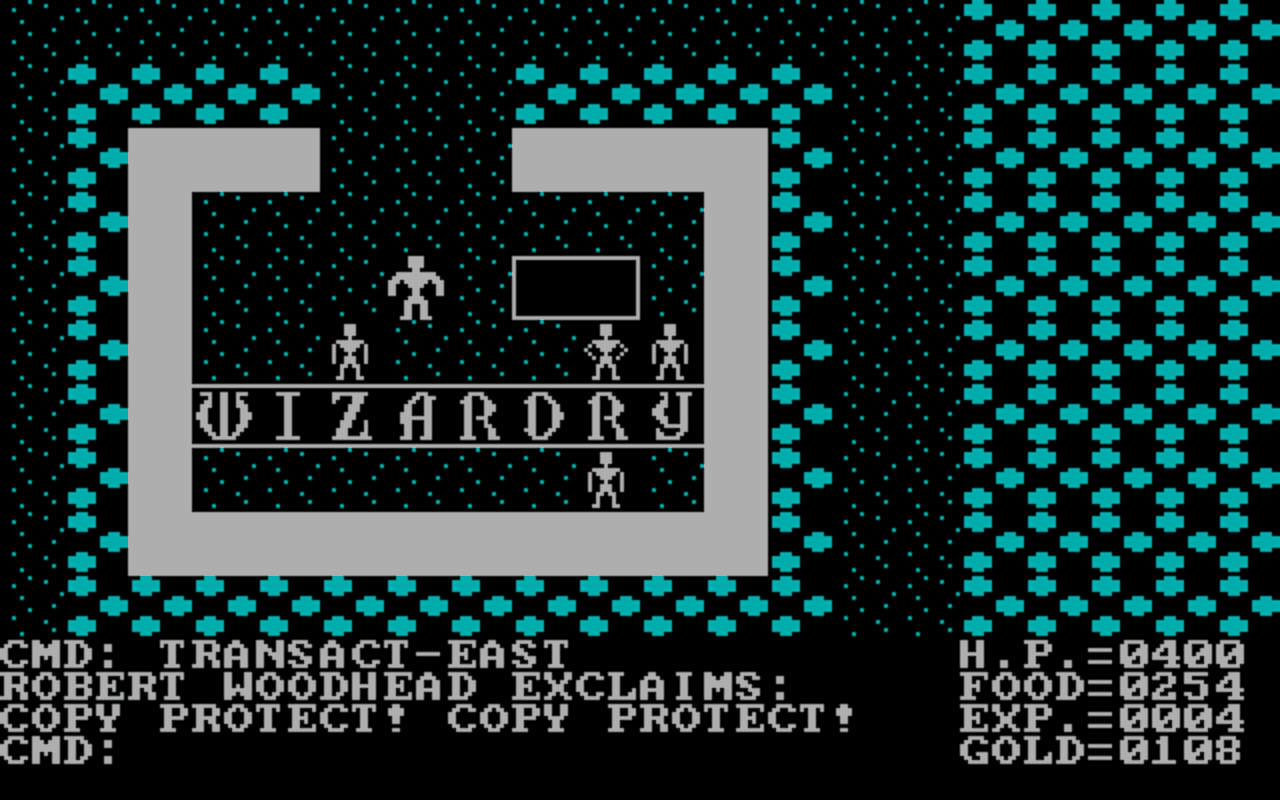 Gameplay screen of Ultima II: The Revenge of the Enchantress (8/8) Gameplay screen of Ultima II: The Revenge of the Enchantress (8/8)