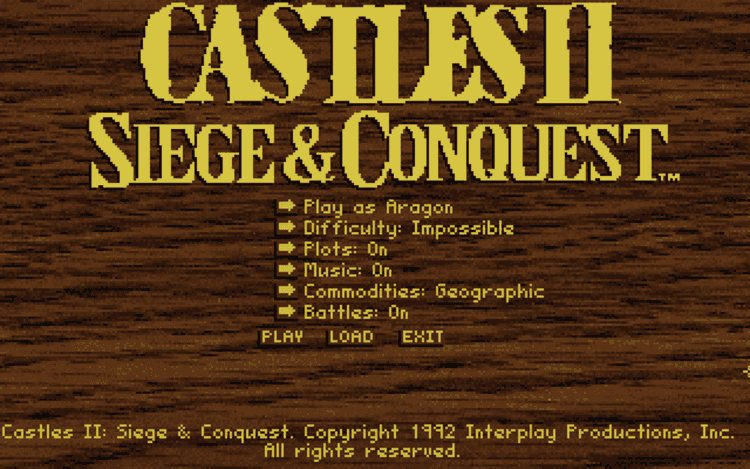 Gameplay screen of Castles II: Siege & Conquest (5/8) Gameplay screen of Castles II: Siege & Conquest (5/8)