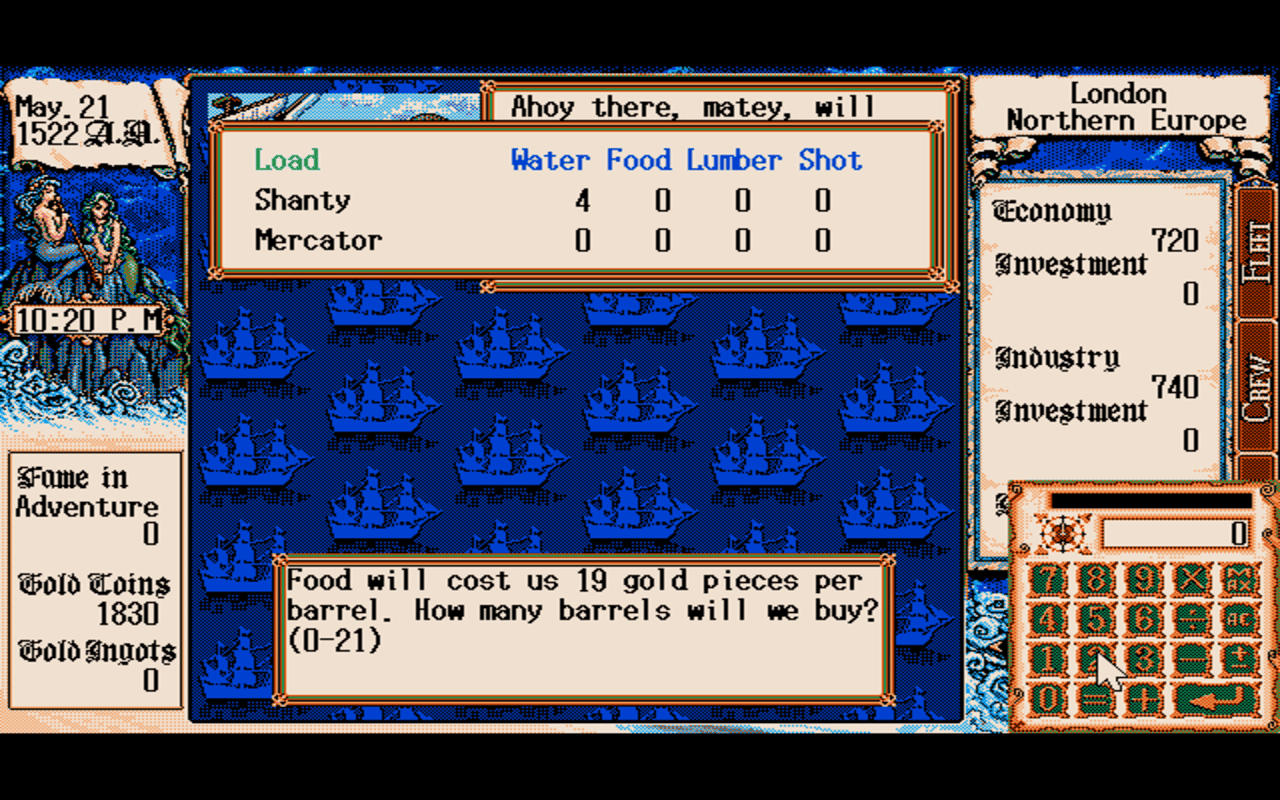 Gameplay screen of New Horizons (8/8) Gameplay screen of New Horizons (8/8)