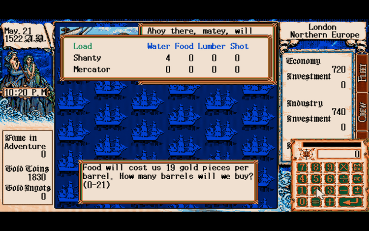 Gameplay screen of New Horizons (8/8) Gameplay screen of New Horizons (8/8)