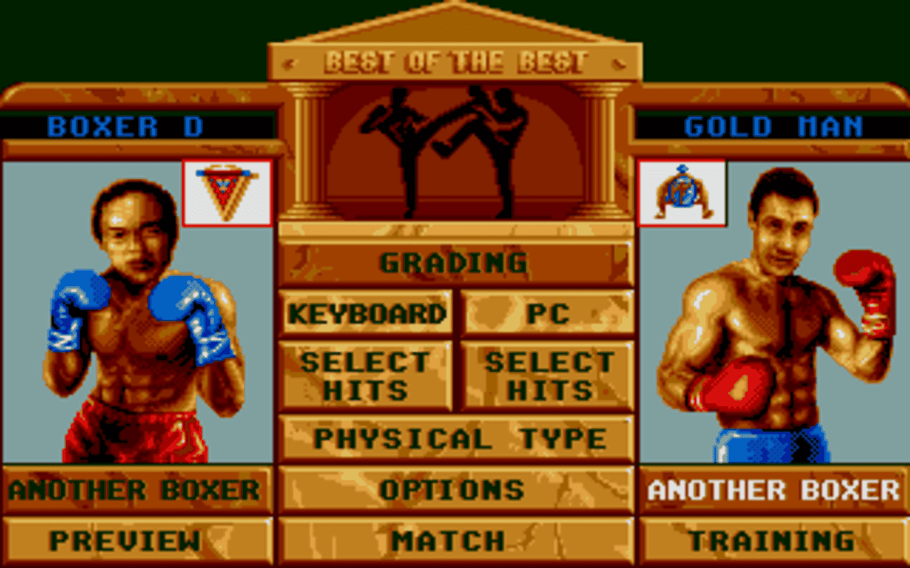 Gameplay screen of Best of the Best Championship Karate (3/8) Gameplay screen of Best of the Best Championship Karate (3/8)
