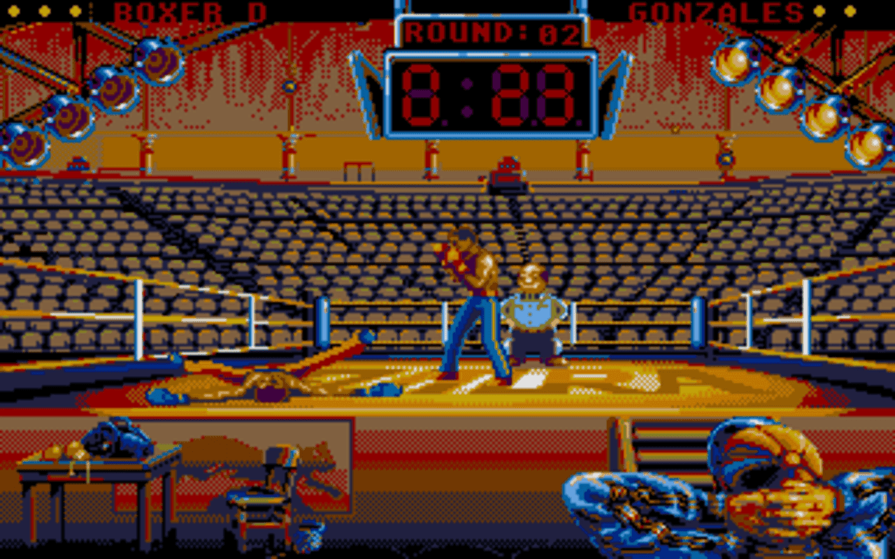Gameplay screen of Best of the Best Championship Karate (8/8) Gameplay screen of Best of the Best Championship Karate (8/8)